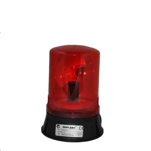 R400230AC05.1 Moflash  Rotating Beacon R400 230vAC 1:RED IP65 60w E14